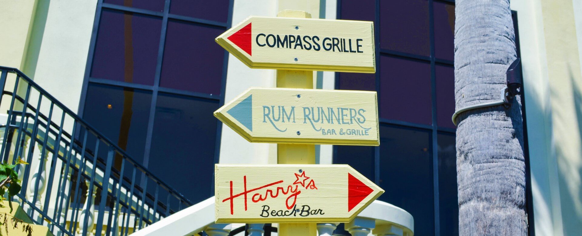 signs at St. Pete Shores Hotel