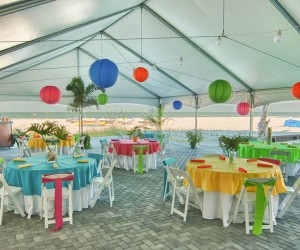 wedding reception at St. Pete Shores Hotel