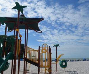 playground on the beach