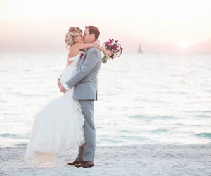 Sirata bride and groom on the beach 4