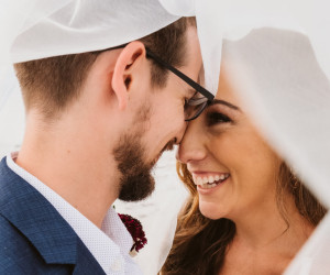 Wedding couple at Sirata Beach Resort in St Pete Beach