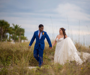 Wedding couple at Sirata Beach Resort in St Pete Beach