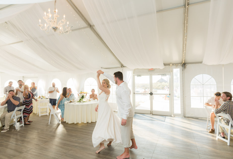 Wedding couple at Sirata Beach Resort in St Pete Beach